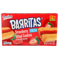 Marinela Barristas Strawberry Filled Cookies - 2.235 Ounce - 8 Count