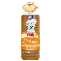 Bimbo Wheat Bread, , Bag - 20 Ounce