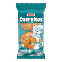Bimbo Cuernitos Plain Croissants, , Each Bag - 3.53 Ounce