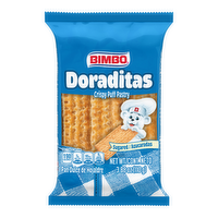 Bimbo Doraditas Sugared Crispy Puff Pastry, Pan De Hojaldre, Pastries, Bag - 3.88 Ounce