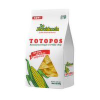 La Providencia Totopos Corn Tortilla Chips, Bag - 16 Ounce