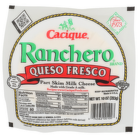 Cacique Ranchero Queso Fresco - 10 Ounce
