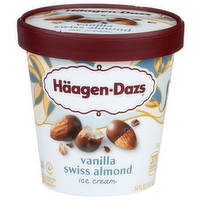 Haagen-Dazs Vanilla Swiss Almond Ice Cream - 14 Fluid Ounce