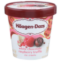 Haagen-Dazs White Chocolate Raspberry Truffle Ice Cream - 14 Fluid Ounce