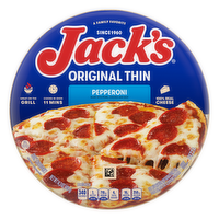 Jack's Original Pepperoni Thin Crust Pizza - 14.3 Ounce