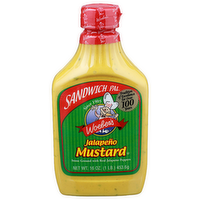 Woeber's Jalapeno Mustard - 16 Ounce