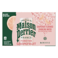 Maison Perrier Forever Grapefruit Flavored Sparkling Water, Cans - 89.2 Ounce