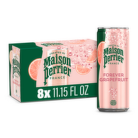 Maison Perrier Forever Grapefruit Flavored Sparkling Water, Cans - 89.2 Ounce
