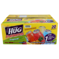 Little Hug Tropical Fruit Barrels Variety Pack - 8 Fluid Ounce - 20 Count