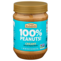 Crazy Richard's Creamy Peanut Butter 100% Natural - 26 Ounce