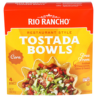 Rio Rancho Corn Restaurant Style Tostada Bowls - 1.25 Ounce - 4 Count
