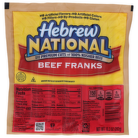 Hebrew National Beef Franks - 10.3 Ounce
