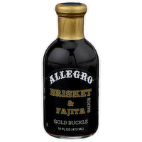Allegro Gold Buckle Brisket & Fajita Sauce - 16 Fluid Ounce