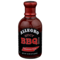 Allegro Spicy Tennessee Style BBQ Sauce - 18 Ounce