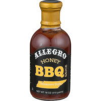 Allegro Honey BBQ Sauce - 18 Ounce