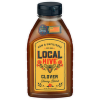 Local Hive Authentic Clover Straight From The Of United States Beekeepers Raw & Unfiltered Honey - 16 Ounce
