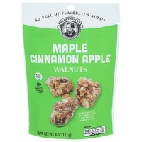 Pear's Snacks Maple Cinnamon Apple Walnuts - 4 Ounce