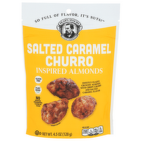 Pear's Snacks Salted Caramel Churro Almonds - 4.5 Ounce