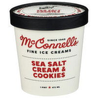 MCCONNELL's Fine Ice Creams Sea Salt Cream & Cookies - 1 Pint