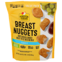 Foster Farms Classic Breast Nuggets - 33.6 Ounce