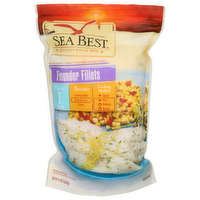 Sea Best Mild & Flaky Flounder Fillets - 16 Ounce