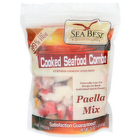 Sea Best Paella Mix Cooked Seafood Combo - 16 Ounce