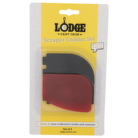 Lodge Cast Iron Scraper Combo Set - 1 Each