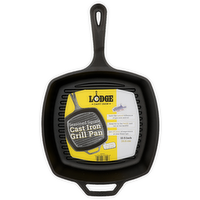Lodge Cast Iron Grill Pan - 1 Each