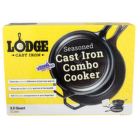 Lodge Cast Iron Seasoned Combo Cooker - 3.2 Quart