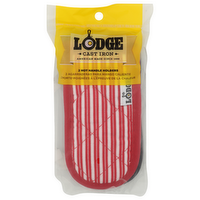 Lodge Blackwhite & Redwhite Stripes 2 Hot Handle Holders - 2 Count