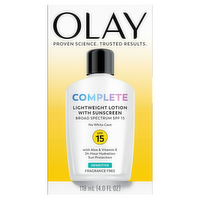 Olay Complete With Sunscreen Sensitive Uv365 Daily Moisturizer - 118 ml
