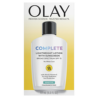 Olay Complete Lotion Moisturizer With Spf 15 Sensitive - 6 Ounce