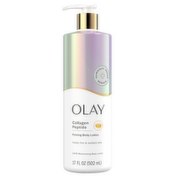 Olay Firming & Hydrating Body Lotion With Collagen, Pump - 17 Ounce
