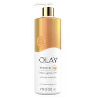 Olay Brightening Body Lotion With Vitamin C, Pump - 17 Ounce