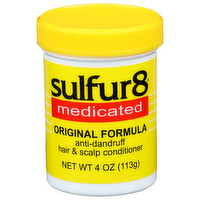 Sulfur8 Medicated Anti-Dandruff Hair & Scalp Conditioner - 4 Ounce