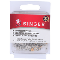 Singer Pins - 90 Count