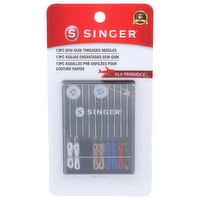 Singer Sew-Quik Threaded Needles - 13 Each