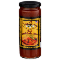 CLAUDE'S Chile Red Medium Liquid Casa Corona Enchilada Sauce - 16 Ounce