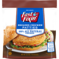 FAST FIXIN '® Chicken Breast Patties, Frozen - 22.5 Ounce