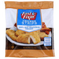 Fast Fixin' Chicken Strips, 100% All Natural - 24 Ounce