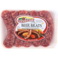 SWAGGERTY'S FARM Beer Tray 5 Premium Brats Butcher's Favorite Recipe - 19 Ounce