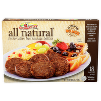SWAGGERTY'S FARM Preservative Free Sausage Patties - 1.5 Ounce - 18 Count