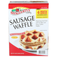Swaggerty's Farm Sausage Waffle - 2.6 Ounce - 4 Count