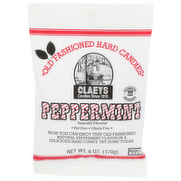 Claeys Peppermint Old Fashioned Hard Candies - 6 Ounce