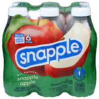 Snapple Apple Juice Drink - 16 Fluid Ounce - 6 Count