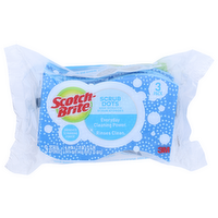 Scotch-Brite Scrub Dots Non-Scratch Sponges - 3 Count