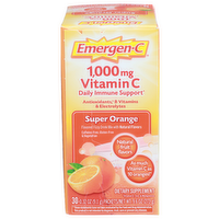Emergen-C Super Orange Daily Immune Support Vitamin c 1 - 0.32 Ounce - 30 Count
