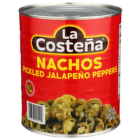 La Costena Nachos Pickled Jalapeno Peppers - 98.7 Ounce