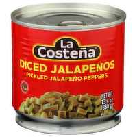 La Costena Diced Jalapenos Picked Jalapeno Peppers - 13.4 Ounce