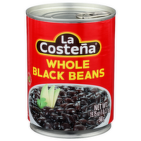 La Costena Whole Black Beans - 19.75 Ounce